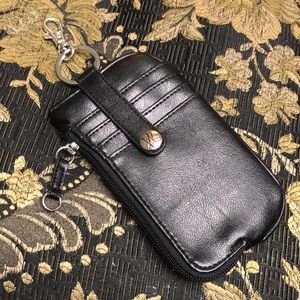 Like new! Kim Rogers black wallet/card/ID holder